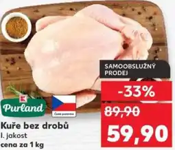 Kaufland Kuře bez drobů nabídka