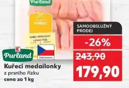 Kaufland Kuřecí medailonky z prsního řízku nabídka