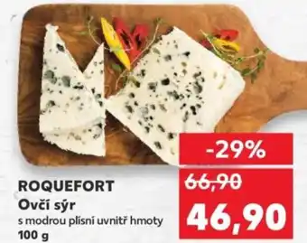Kaufland ROQUEFORT Ovčí sýr nabídka