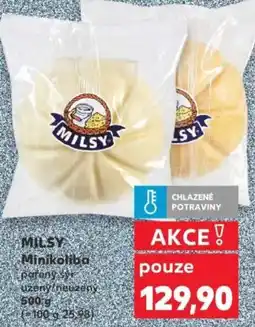 Kaufland MILSY Minikoliba nabídka