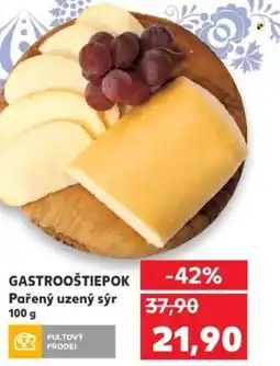 Kaufland GASTROOŠTIEPOK Pařený uzený sýr nabídka