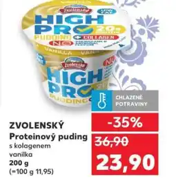 Kaufland ZVOLENSKÝ Proteinový puding nabídka