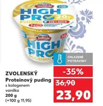 Kaufland ZVOLENSKÝ Proteinový puding nabídka
