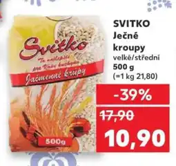 Kaufland SVITKO Ječné kroupy nabídka