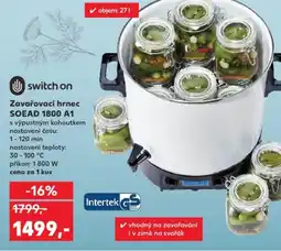 Kaufland Zavařovací hrnec SOEAD 1800 A1 nabídka