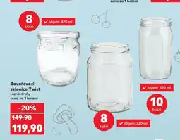Kaufland Zavařovací sklenice Twist nabídka