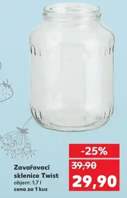 Kaufland Zavařovací sklenice Twist nabídka