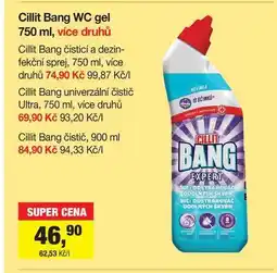 Šlak Cillit Bang univerzální čistič Ultra, 750 ml, více druhů nabídka