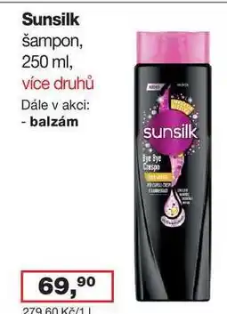 Ráj drogerie Sunsilk Šampon, 250 ml, více druhů nabídka