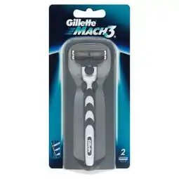 Ráj drogerie Gillette Mach3 Pánský holicí strojek + 2 náhradní hlavice nabídka