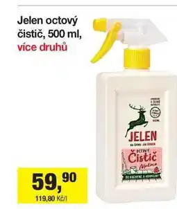 Šlak Jelen octový čistič, 500 ml, více druhů nabídka