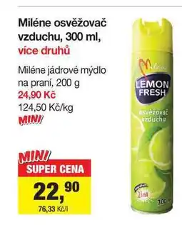Šlak Miléne osvěžovač vzduchu, 300 ml, více druhů nabídka
