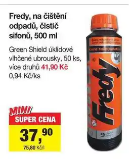 Šlak Fredy, na čištění odpadů, čistič sifonů, 500 ml nabídka