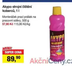 Šlak Akypo strojní čištění koberců, 1l nabídka