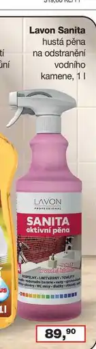Ráj drogerie =Lavon Sanita hustá pěna na odstranění vodního kamene, 1l nabídka