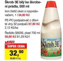 Šlak Škrob 3E bílý ke škrobení prádla, 500 ml nabídka