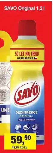 Šlak SAVO Original 1,2l nabídka