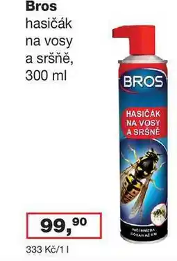 Ráj drogerie Bros hasičák na vosy a sršňě, 300 ml nabídka