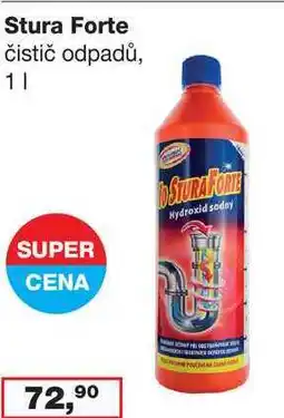 Ráj drogerie Stura Forte čistič odpadů, 1l nabídka