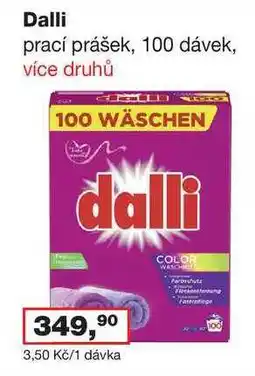 Ráj drogerie Dalli prací prášek, 100 dávek, více druhů nabídka