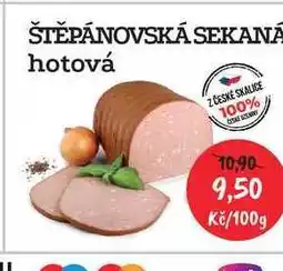 RABBIT řeznictví ŠTĚPÁNOVSKÁ SEKANÁ hotová 100g nabídka