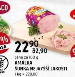 Terno Amálka šunka nejvyšší jakosti 100g nabídka