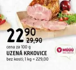 Terno Uzená krkovice 100g nabídka