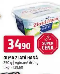 Terno Olma Zlatá Haná 250g nabídka
