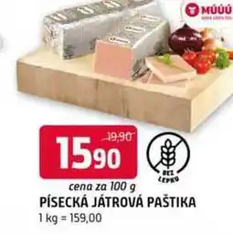 Terno Písecká Játrová paštika 100g nabídka