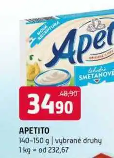 Terno Apetito 140-150g, vybrané druhy nabídka