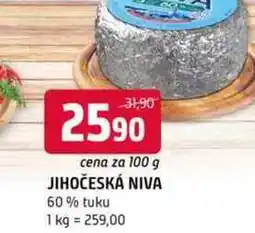 Terno Jihočeská Niva 60% 100g nabídka