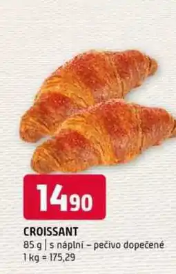 Terno Croissant 85 g s náplní pečivo dopečené nabídka