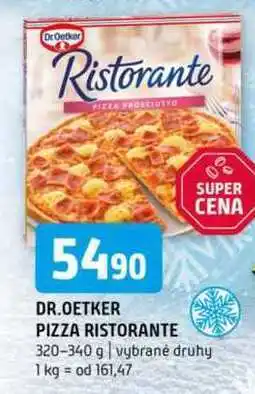 Terno DR.Oetker pizza restorante 320-340 g vybrané druhy nabídka