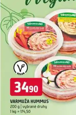 Terno Varmuža hummus 200 g vybrané druhy nabídka