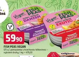 Terno Fish peas vegan 125 g pomazánka s hrachovou bílkovinou vybrané druhy nabídka