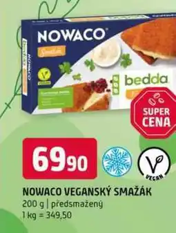 Terno Nowaco veganský smažák 200 g předsmažený nabídka