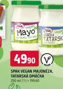 Terno Spak vegan majonéza tatarská omáčka 250ml nabídka