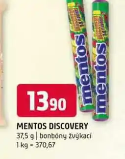 Terno Mentos discovery 37,5 g bonbóny žvýkací nabídka