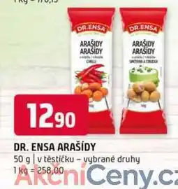 Terno DR. Ensa arašídy 50 g v těstíčku vybrané druhy nabídka