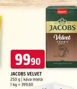 Terno Jacobs velvet 250 g káva mletá nabídka