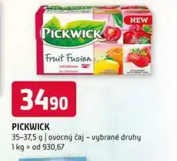 Terno Pickwick 35-37,5 g ovocný čaj vybrané druhy nabídka