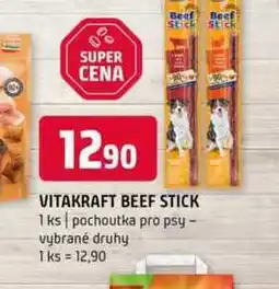 Terno Vitakraft beef stick 1 ks pochoutka pro psy vybrané druhy nabídka