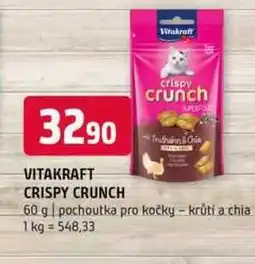 Terno Vitakraft crispy crunch 60 g pochoutka pro kočky krūti a chia nabídka