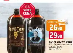 Terno Royal crown cola 1,33l sycená limonáda vybrané druhy nabídka