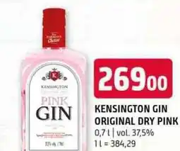 Terno Kensington gin original dry pink 0,7l vol. 37,5% nabídka