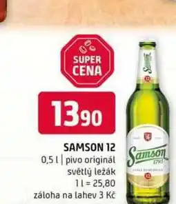 Terno Samson Pivo ležák světlý 12 0,5l nabídka