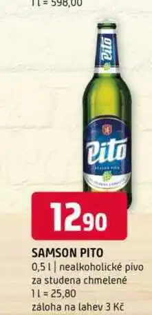 Terno Samson Pito nealkoholické 0,5l nabídka