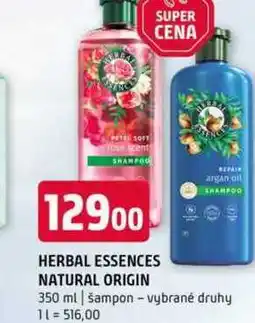Terno Herbal essences natural origin 350 ml šampon vybrané druhy nabídka