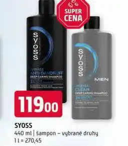 Terno Syoss 440 ml šampon vybrané druhy nabídka