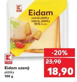 Kaufland Eidam uzený plátky nabídka